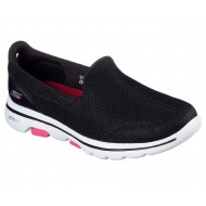 Skechers GOwalk 5 Black/Pink Women