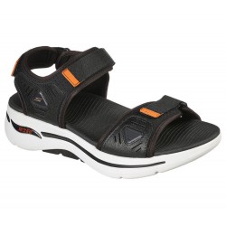 Skechers GOwalk Arch Fit Black/Orange Men