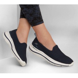 Skechers GOwalk Stretch Fit Wicker Sunset Navy Women