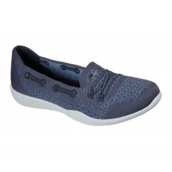 Skechers Newbury St Easily Adored Navy Women