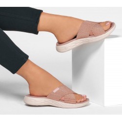 Skechers On the GO 600 Glistening Rose Gold Women