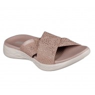 Skechers On the GO 600 Glistening Rose Gold Women