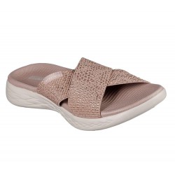 Skechers On the GO 600 Glistening Rose Gold Women