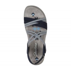 Skechers Reggae Slim Takes Two Navy/Grey Women