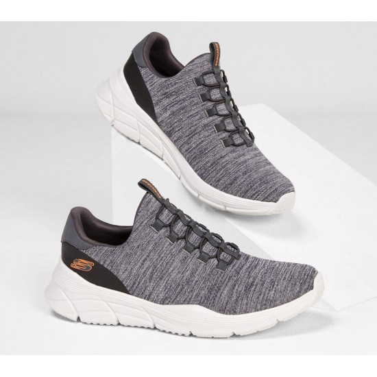 Skechers Relaxed Fit: Equalizer 4.0 Voltis Grey/Black Men