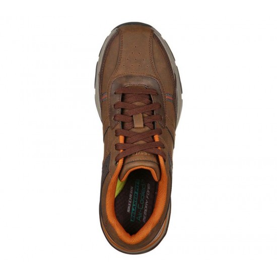 Skechers Relaxed Fit: Romago Elmen Brown Men