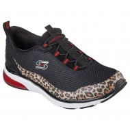 Skechers Relaxed Fit: Skech Air Edge On The Move Black/Leopard Women