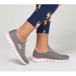 Skechers Summits Grey/Pink Women