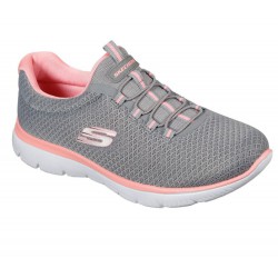 Skechers Summits Grey/Pink Women