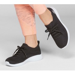 Skechers Ultra Flex Statements Black/White Women