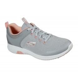 Skechers Ultra Flex Prime Step Out Grey/Pink Women