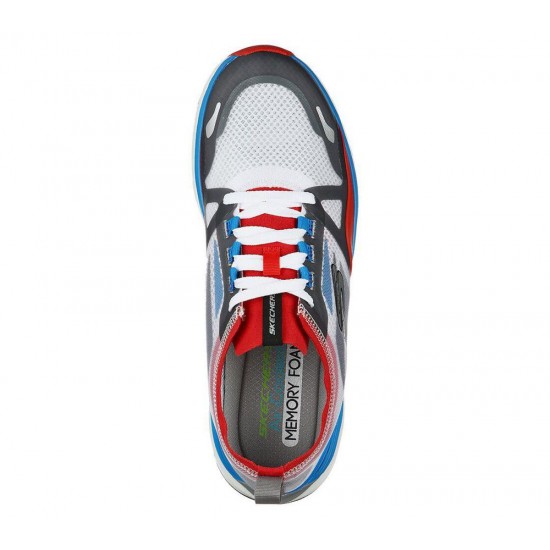 Skechers Ultra Groove Fired Up White/Red/Blue Men