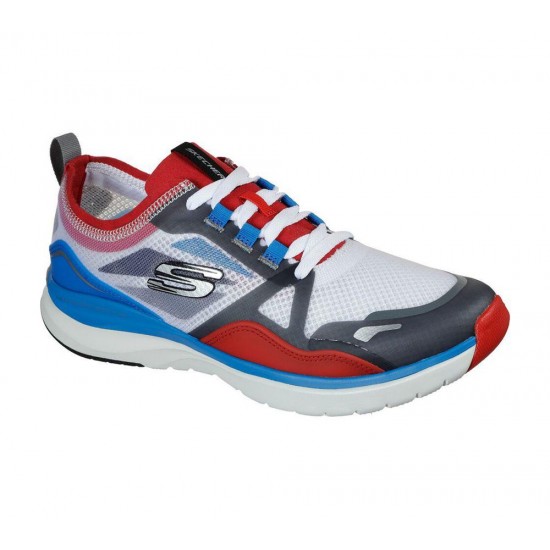 Skechers Ultra Groove Fired Up White/Red/Blue Men