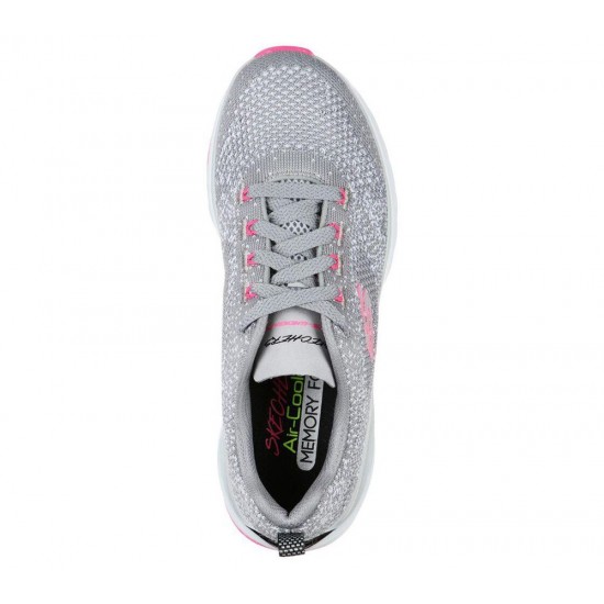 Skechers Ultra Groove Grey/Pink Women