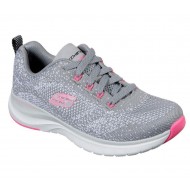 Skechers Ultra Groove Grey/Pink Women