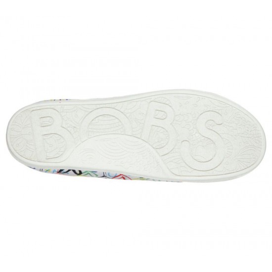 Skechers x JGoldcrown: BOBS Beach Bingo Love Truly White/Multicolor Women