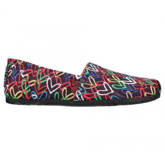 Skechers x JGoldcrown: BOBS Plush Love Rules Black/Multicolor Women