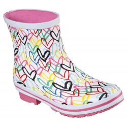 Skechers x JGoldcrown: BOBS Rain Check Raining Love White/Multicolor Women
