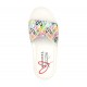 Skechers x JGoldcrown: Foamies Cali Charm Trust Love White/Multicolor Women