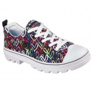 Skechers x JGoldcrown: Roadies Hashtag Love Black/Multicolor Women